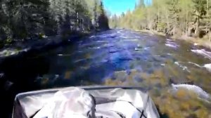 СВП Бриз подъем по перекатам видео из г. Идлев от владельца аппарата