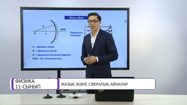 Жазық және сфералық айналар. 11-сынып