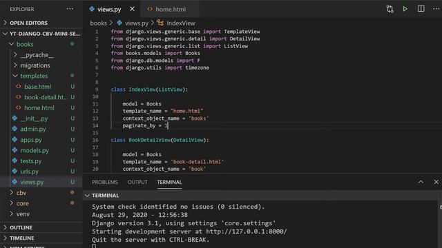 Learn Django Class Based Views - ListView - Theory and Examples