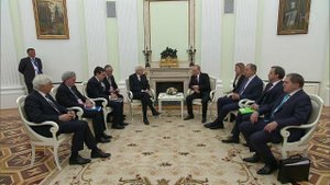 В Москве прошли переговоры президентов России и Италии Владимира Путина и Серджо Маттареллы