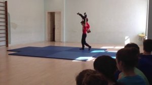 Парная акробатика. 2 семестр.