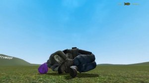 Gmod VR mod but it's the normal player's POV