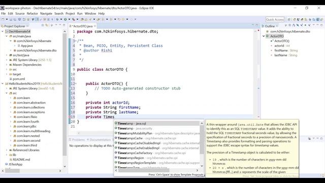 Introduction to Hibernate Class | Learn Java Hibernate Tutorial