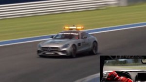 Mercedes-AMG GT R Safety Car DRIFTING!!!
