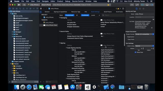 Testing iOS applications using Java and AltTester Unity SDK смотреть онлайн