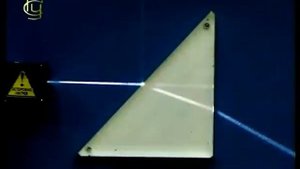 Опыты по физике. Преломление света призмой