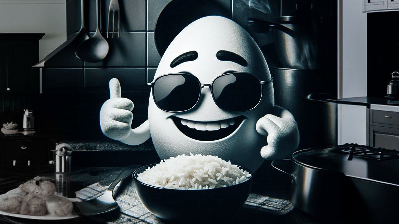 YOU ARE TELLING ME AN EGG FRIED THIS RICE?! | Egg Fried Rice HORROR GAME ALL ENDINGS