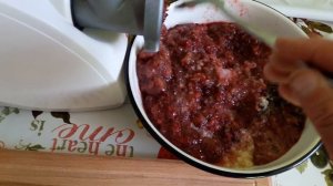 АДЖИКА  ИЗ КРЫЖОВНИКА ( очень вкусный соус )