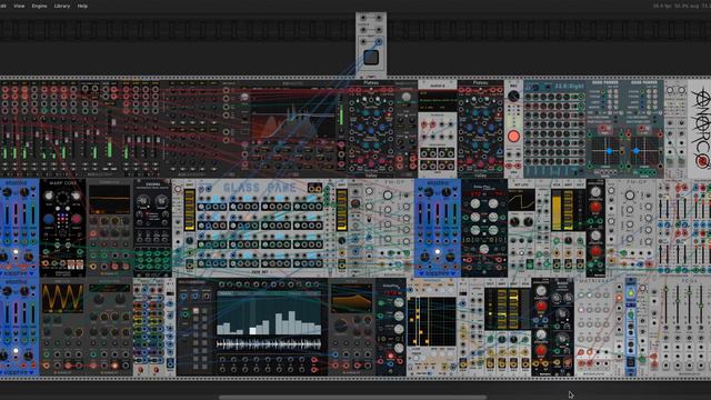 VCV Rack. SurgeXT Collection + Sapphire Elastika + Infrasonic Audio Warp Core. смотреть онлайн