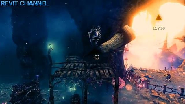 Полное прохождение Trine 3 Глава 1: Три героя - Понтий