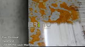?  Удаление ржавчины портативным лазером