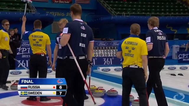 CURLING: RUS-SWE World Men's Chp 2014 Draw 7 - HIGHLIGHTS смотреть онлайн