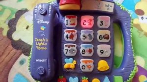 Телефон обучающий Vtech Винни Disney. Phone learning Winnie the Pooh
