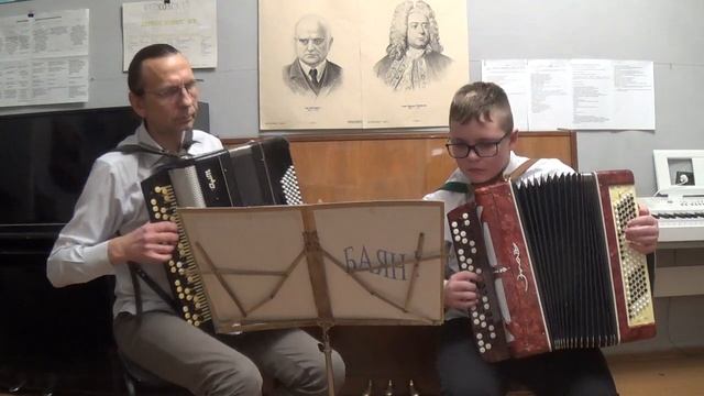 Русская народная песня "По полю, полю" Обр. Л. Колесова. Исп. Михайлов Иван и Поляков А.А. смотреть онлайн