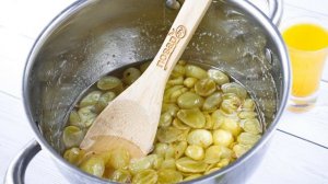Варенье из белого винограда с ликером