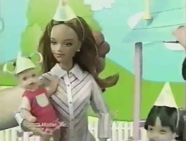 Happy Family Neighborhood Birthday Doll Commercial [2003]