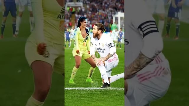 ?? Funny Moments in Women's  Football #shorts