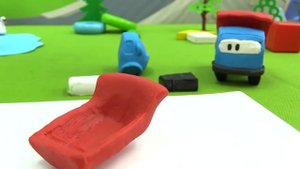 Видео с машинками. Лепим из пластилина