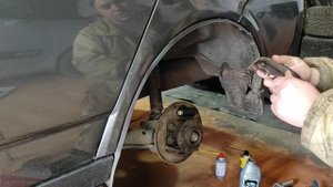 #сделайлучше #11 Лада Приора Ремонт задних тормозов, замена колодок #CHVV #сделайлучше