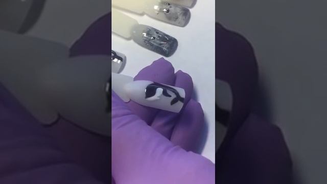 Дизайн ногтей "касатка" смотреть онлайн