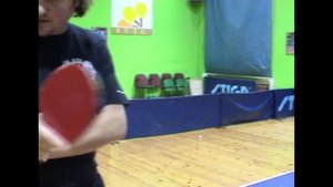 Техника удара слева (настольный теннис видео-уроки)