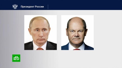 Путин и Шольц обсудили ход российско-украинских переговоров