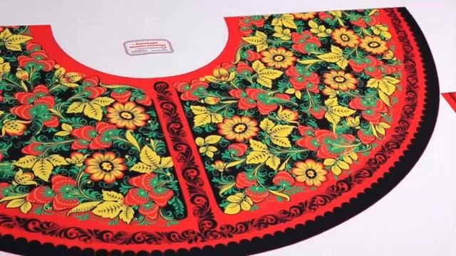 Мастер-Класс. Шьём Сами русский народный сарафан Хохлома для девочки