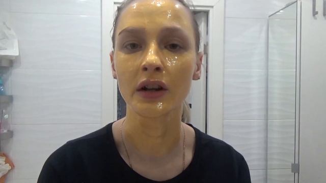 ОТЗЫВ.Маска-пленка корейская золотая 24 карата