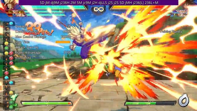 [OUTDATED] DBFZ 1.31 Gohan (Teen) BnB  / Advanced Combos | DRAGON Ball FighterZ