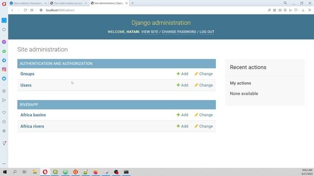 Open webinar intro: Development of a Postgis database for a geospatial Django web app, Apr 29 2022 смотреть онлайн