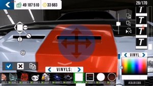 Как сделать топ винил на NISSAN 180sx в car parking multiplayer