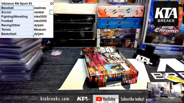 RANDOM SPORT #3 - 1 BOX BREAK OF LEAF VIBRANCE MULTI SPORT смотреть онлайн