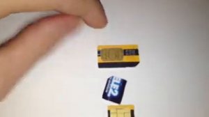 Обрезаем sim карту до формата micro sim