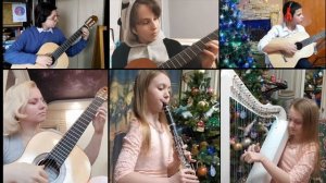 Ф.Грубер "Тихая ночь" исп. ансамбль "МелАрт"
