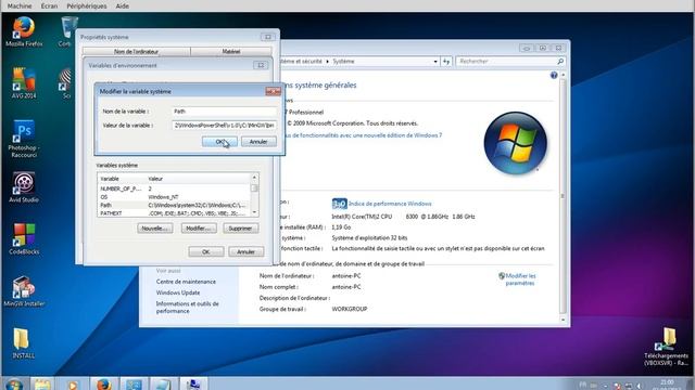 how to setup Gcc and SciTE on Windows