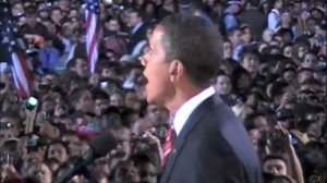 Barack Obama Grant Park Rally Chicago, Illinois