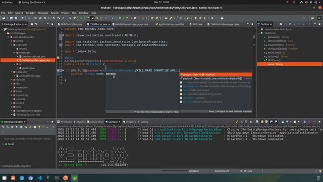 Spring Boot API Validation: @NotNull, BindingResult & ResponseUtil | Best Practices