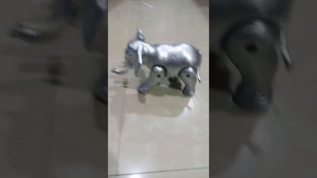 Battery operated walking elephant