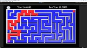 Maze Generator simple game in Unity, source Code !1