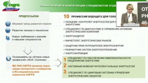 Н.К. Ожегина «Наиболее востребованные профессии электроэнергетики будущего»