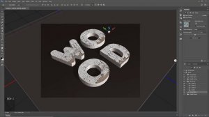 Create a 3D Chipped, Painted Wood Text Effect in Photoshop