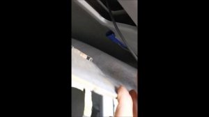 Zafira B antenna gumitalp csere - Zafira B aerial antenna gasket switch