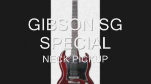 GUITAR BATTLE COMPARE GIBSON SG SPECIAL vs FENDER TELE copy ...