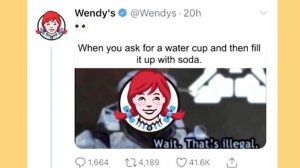 WENDY'S SAVAGE TWEETS