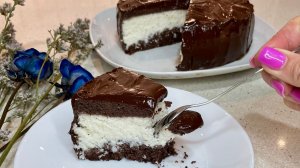 Торт БАУНТИ, который тает во рту! Без глютена и без сахара.