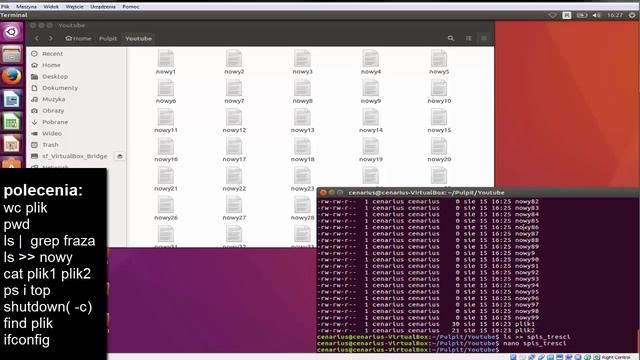 LINUX #4 Wc, Top, Ps, Cat, Grep, Shutdown, Find, Ifconfig смотреть онлайн