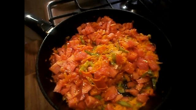 Гречка с курицей и овощами запеченная в духовке смотреть онлайн