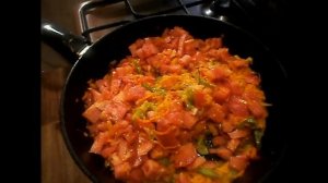 Гречка с  курицей и овощами запеченная в духовке