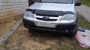 Led птф BestPartner 60w на Шевроле Нива