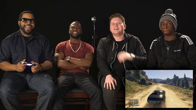 PLAYING GTA 5 WITH KEVIN HART & ICE CUBE!